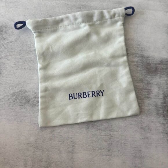 Burberry Authentic Mint Drawstring Pouch Small Dust Bag 6" x 7" - Picture 3 of 9